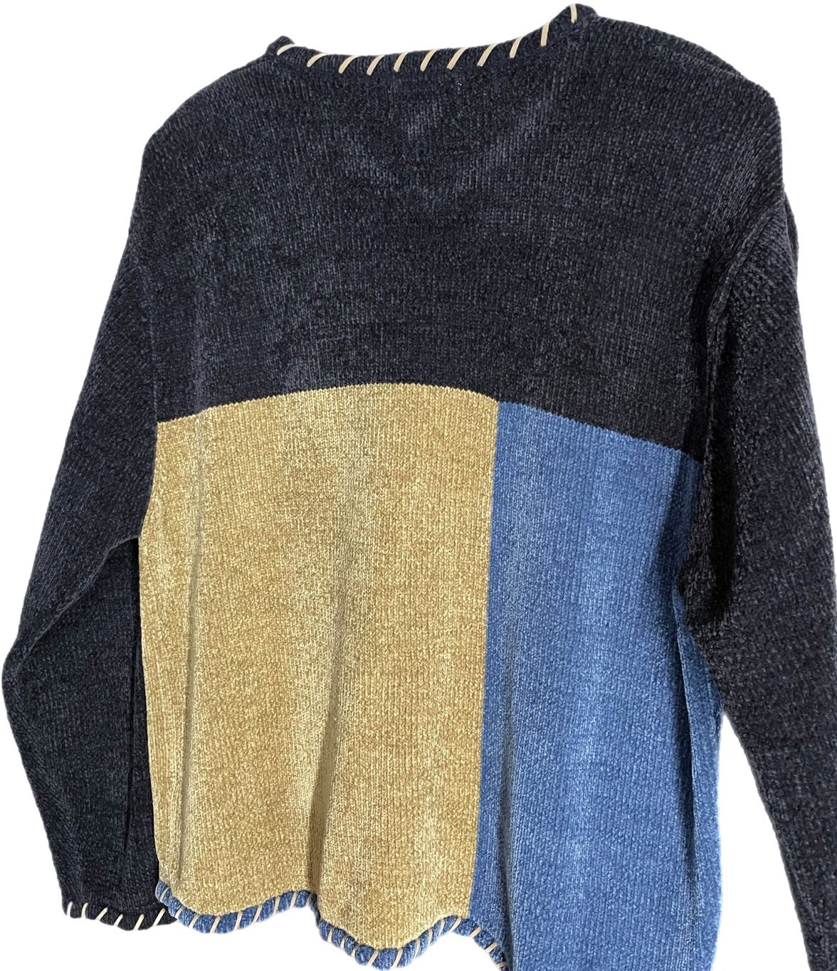 Christopher & Banks Hand Embroidered Sweater Length: 24.5 in/ Chest: 45 in