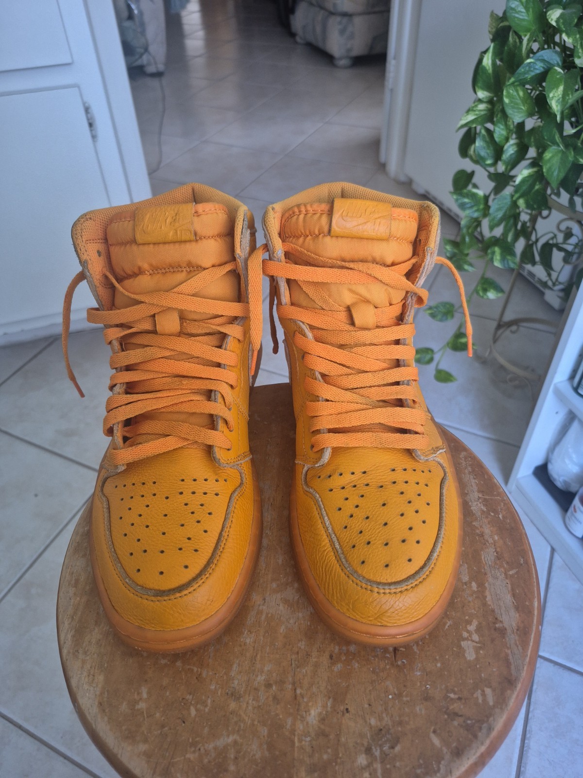 Air Jordan 1 Retro OG G8RD High Orange Peel AJ5997-880 Men’s Sz 9.5