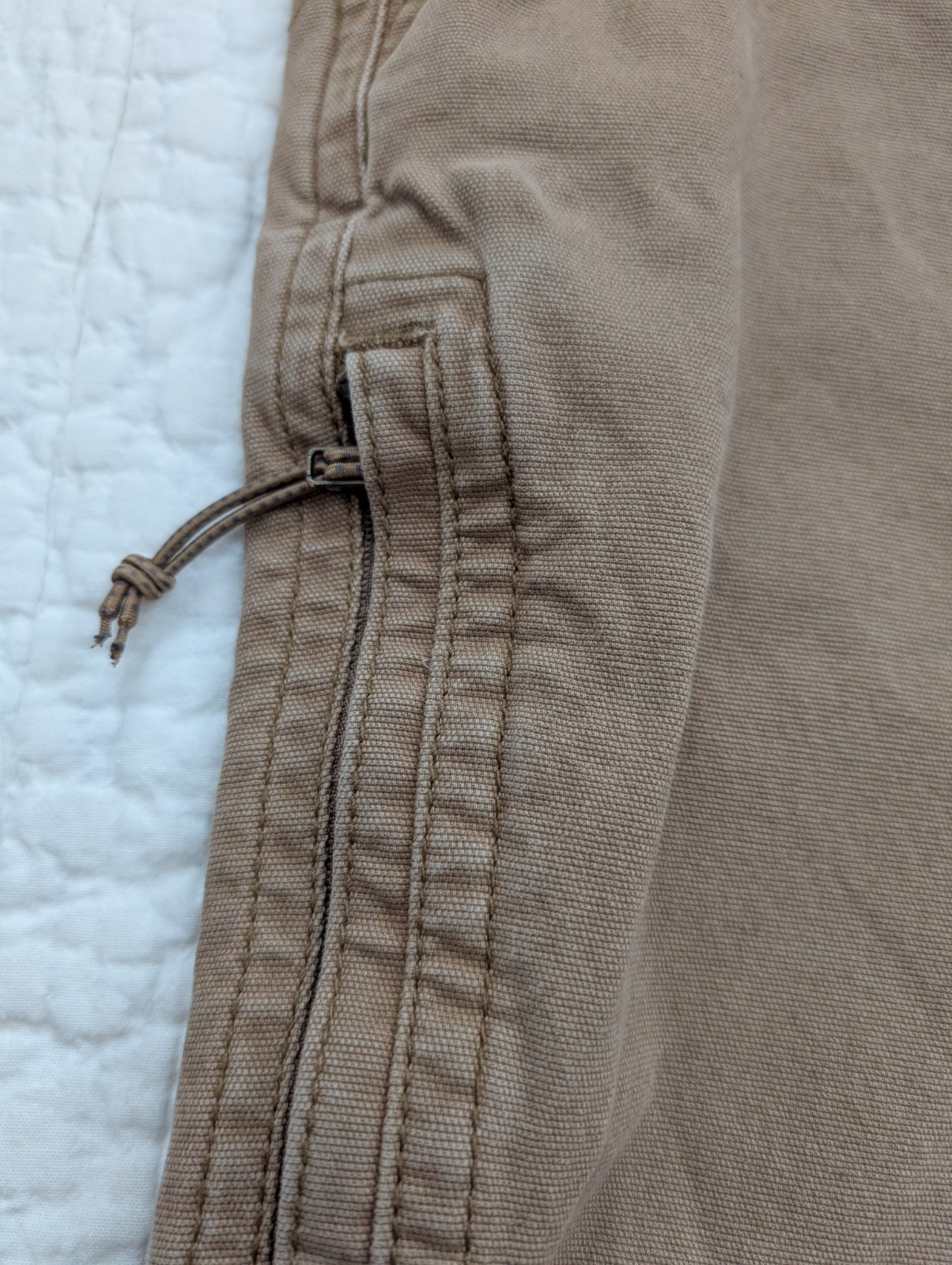 Legendary Outfitters Men’s Canvas Pants 38X32 Brown Stretch Workwear Hunting