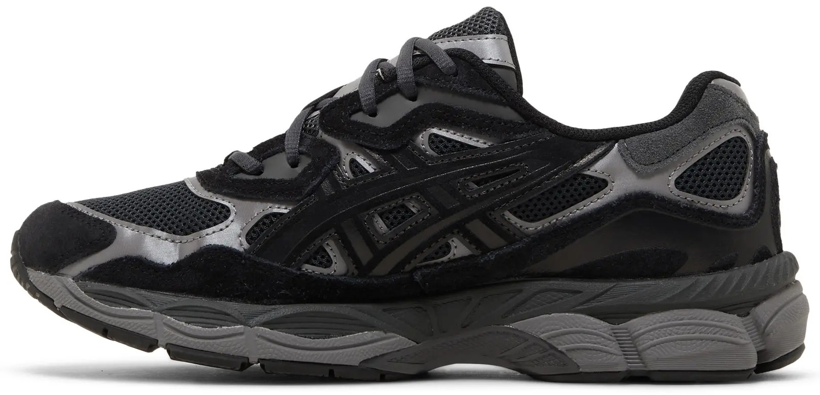 Size 6 ASICS Gel-NYC Graphite Grey Black 1201A789-020