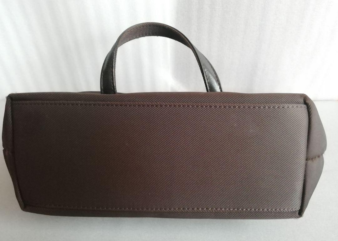 Courreges Handbag Brown 10.6 inch
