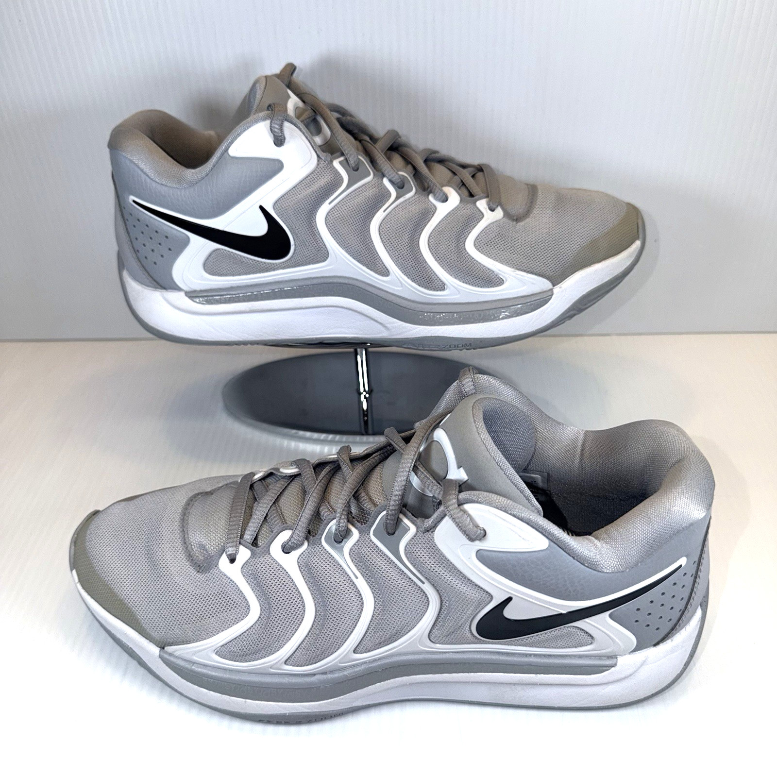Nike KD17 TB Kevin Durant Men’s Basketball Shoes Size 8.5 Wolf Grey EUC