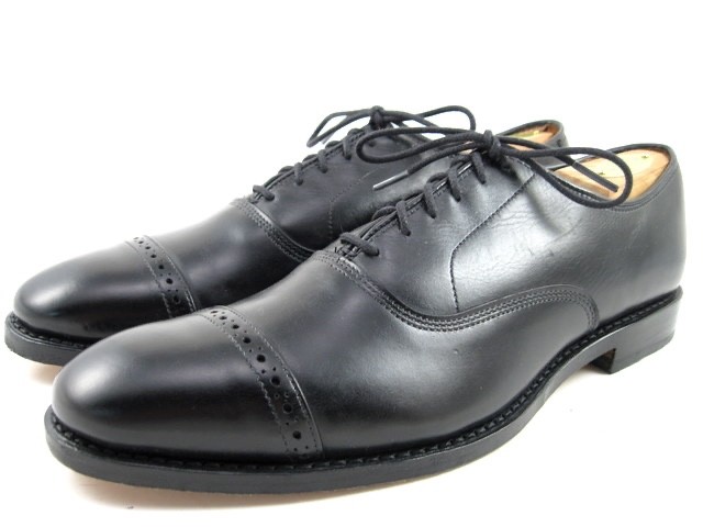 Allen Edmonds “Fifth Avenue” Cap-Toe Oxfords 10.5 AA Black WORN ONCE (613N)
