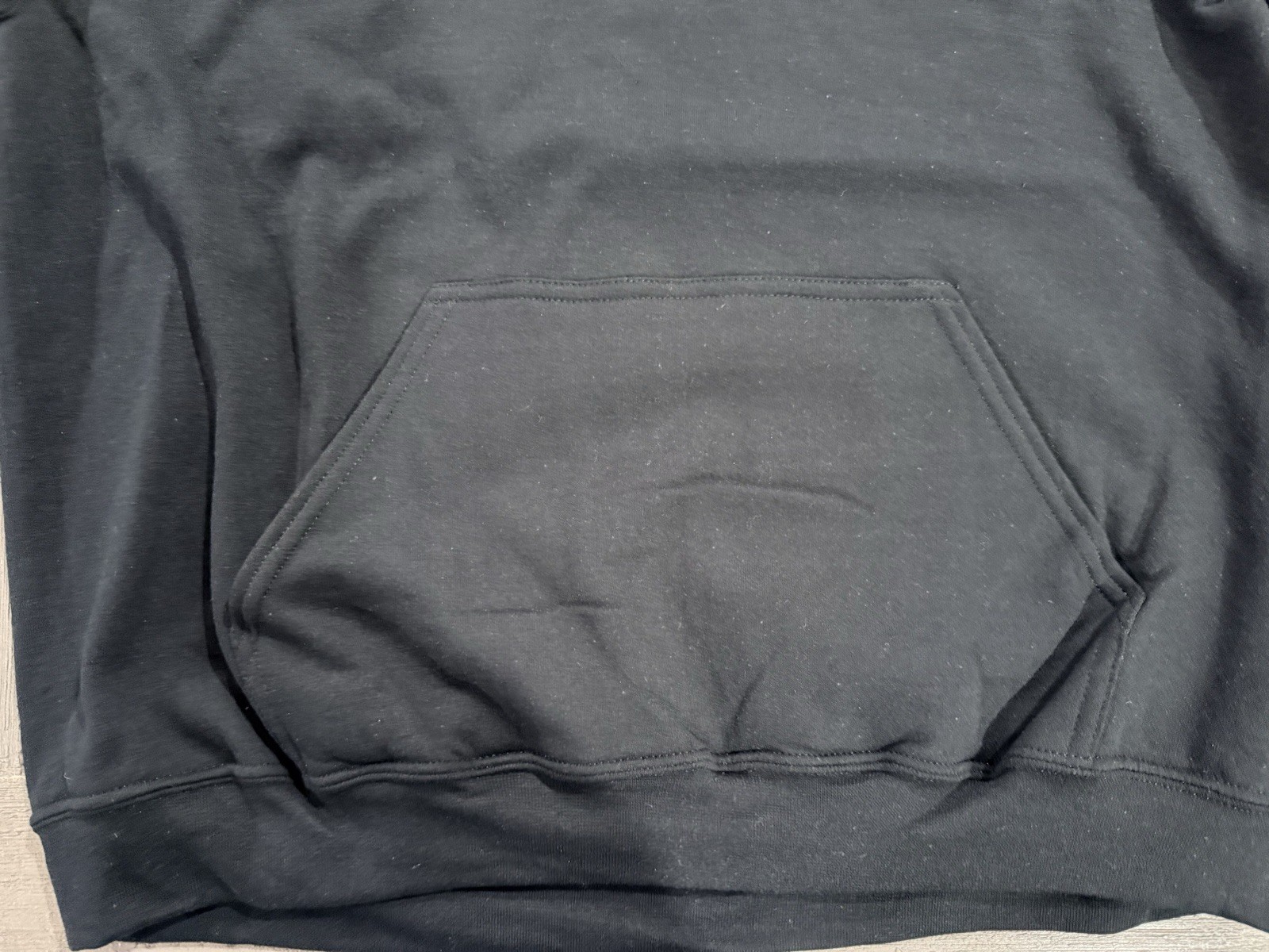 “QUANTICO” FBI USMC BLACK Long Sleeve Hoodie / Sweatshirt – Size L / LARGE – NWT