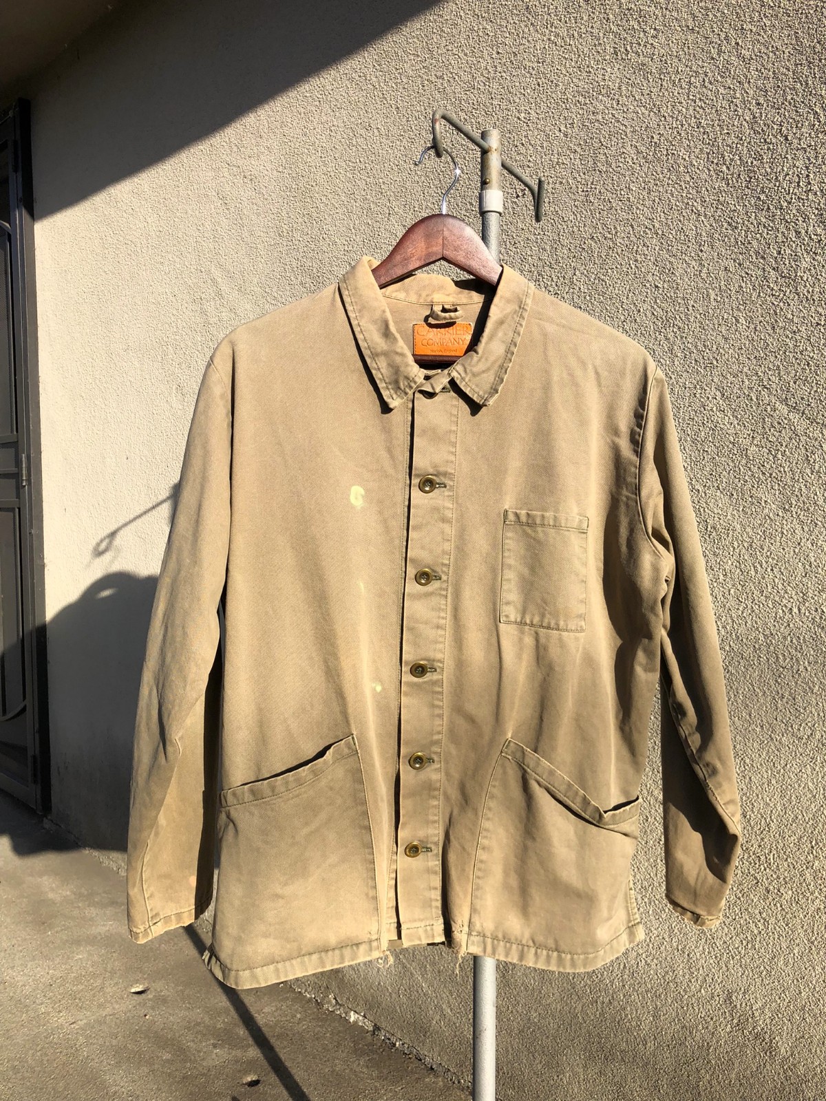 Carrier Company Norfolk Work Jacket Olive Size M
