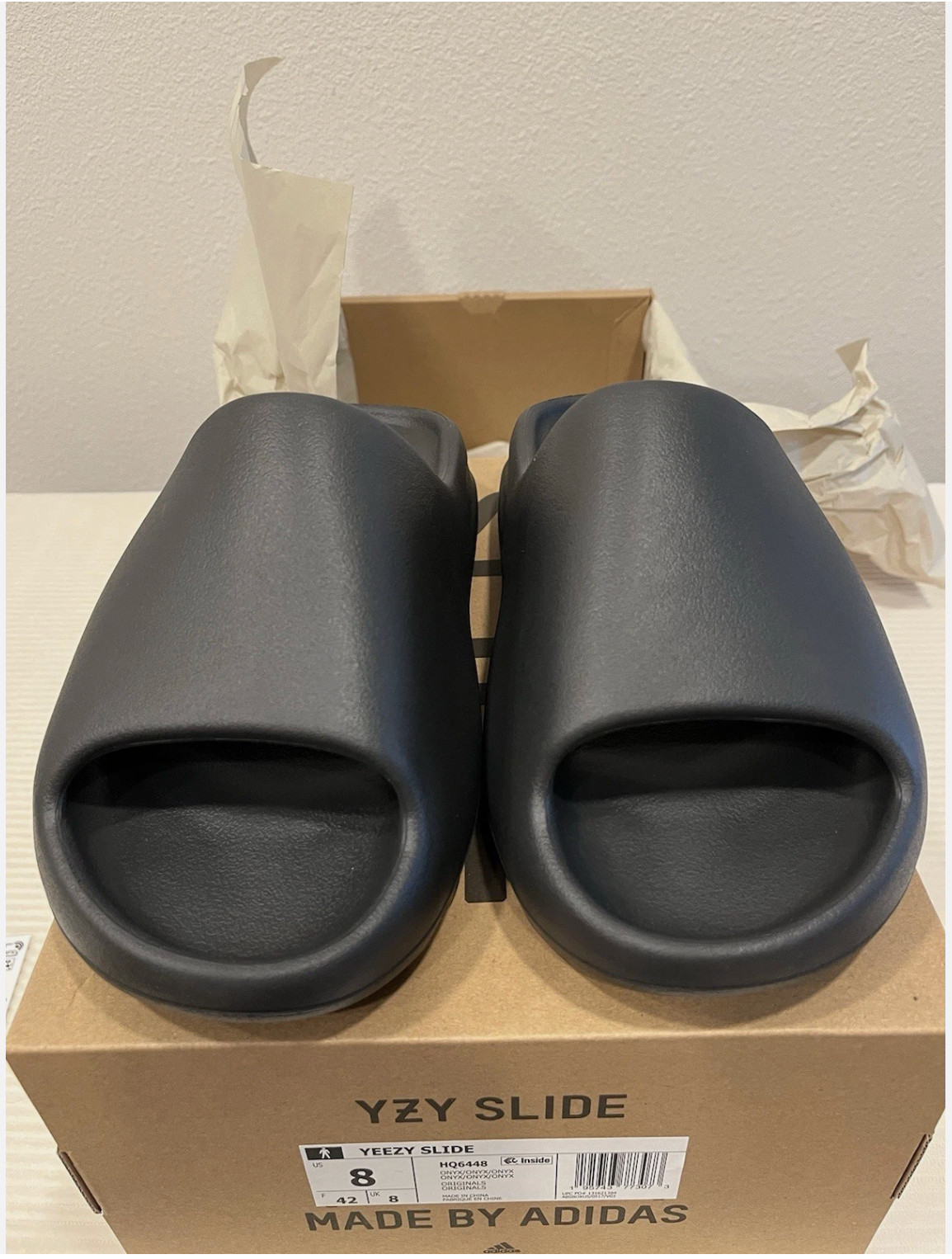 Adidas Yeezy Slide Onyx Size 10-11-12 HQ6448 Brand New Ships Same Day 💯