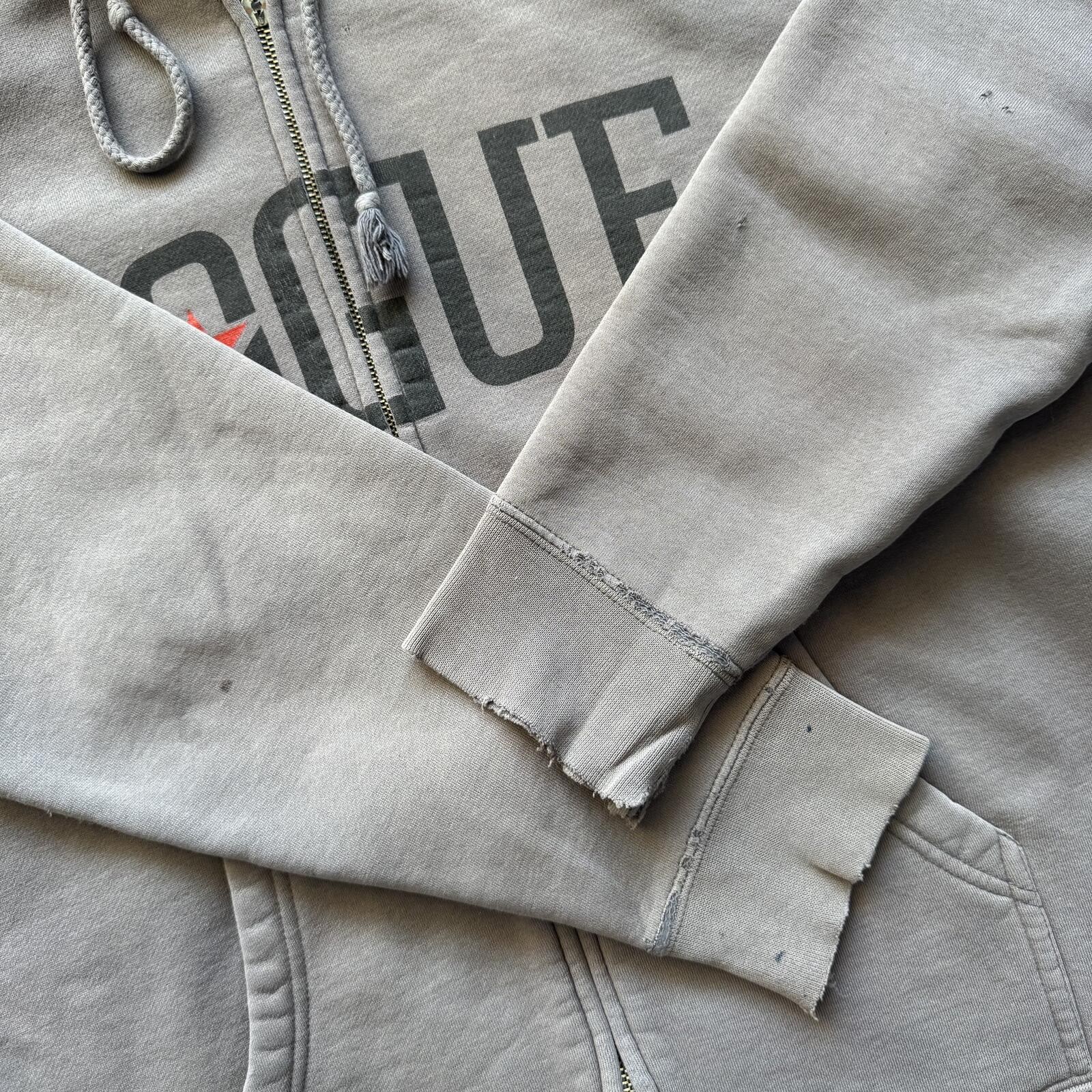 Vintage Y2K Rogue Brewery Skate Style Faded Distressed Spellout Hoodie