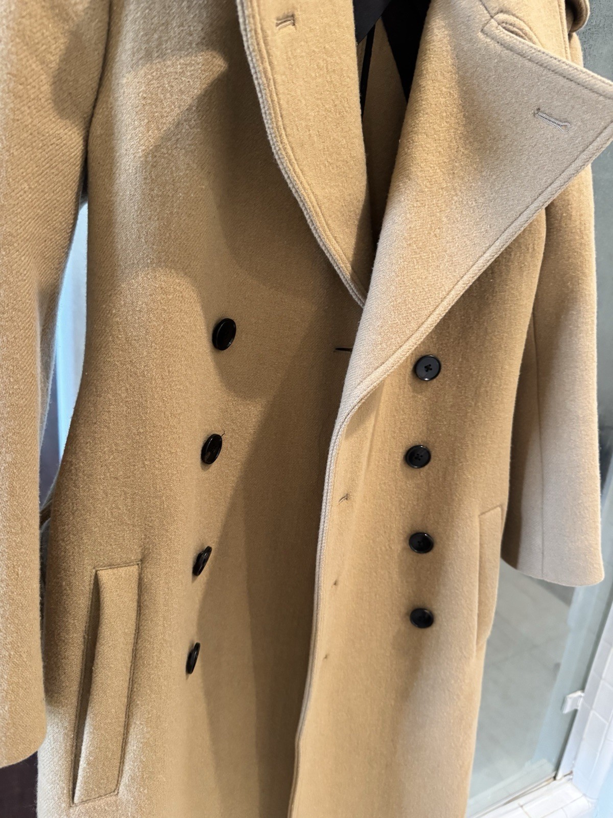 Joseph Double-Breasted Coat Wool Xs