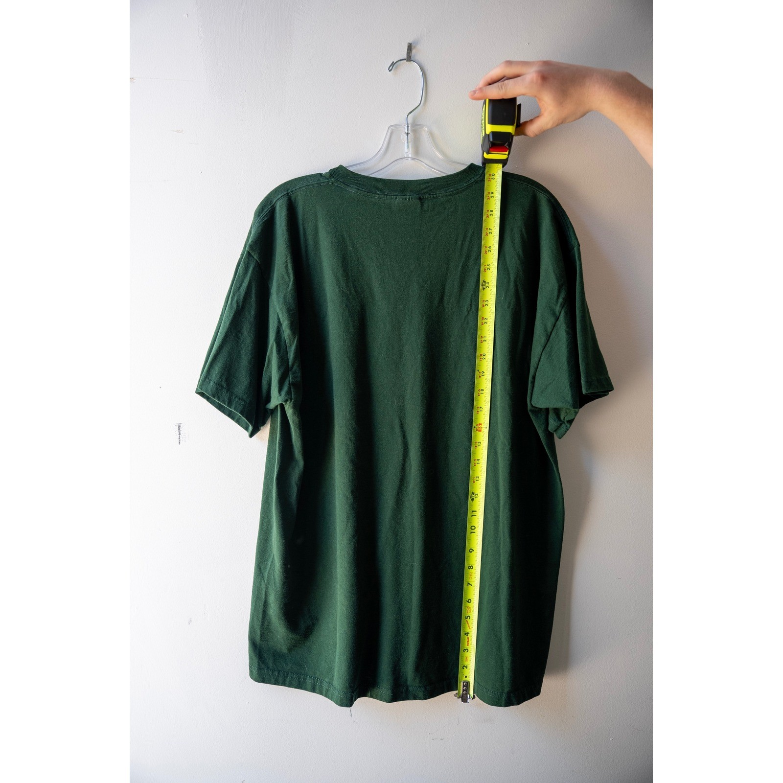 Vintage Style A Man and His Tractor Graphic T-Shirt Forest Green Mens Large