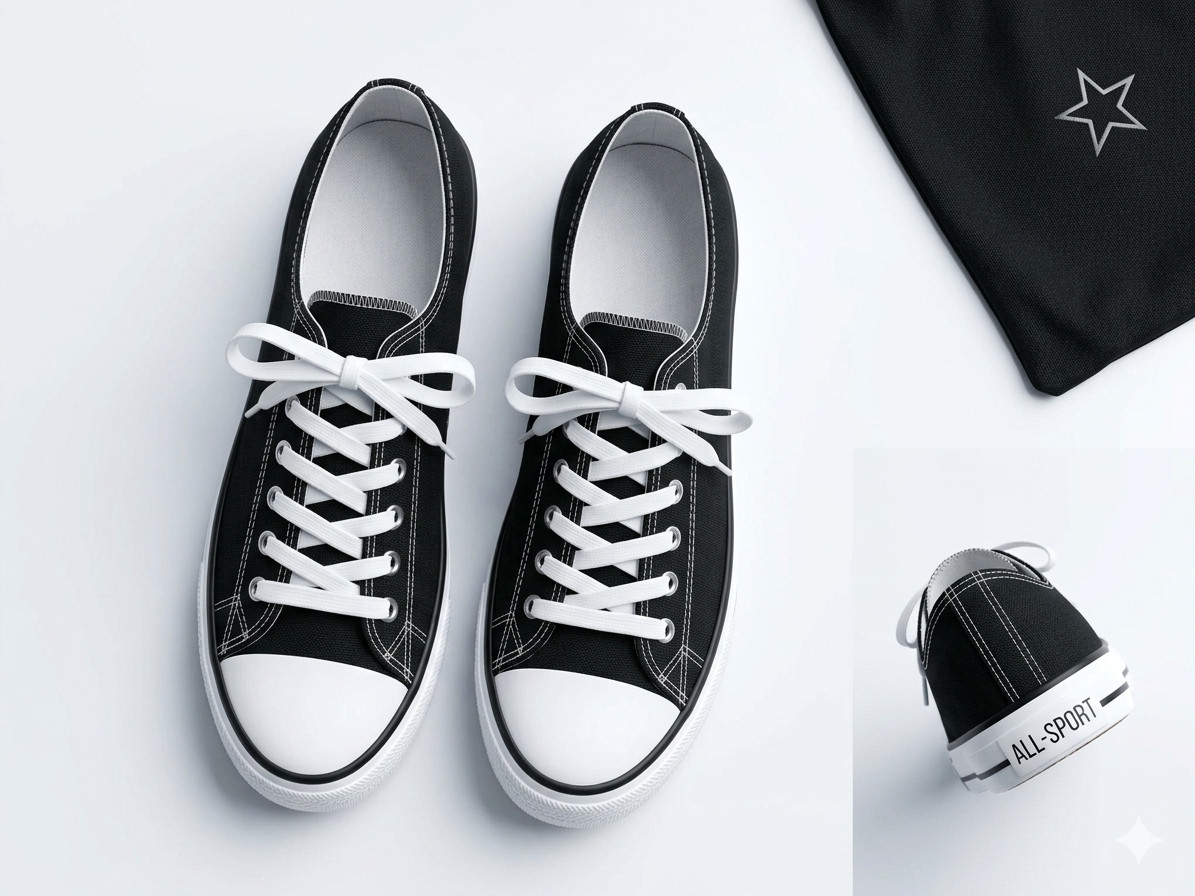 Mens Canvas Sneakers Low Top Casual Classic All Sport Lace Up Tennis Flat