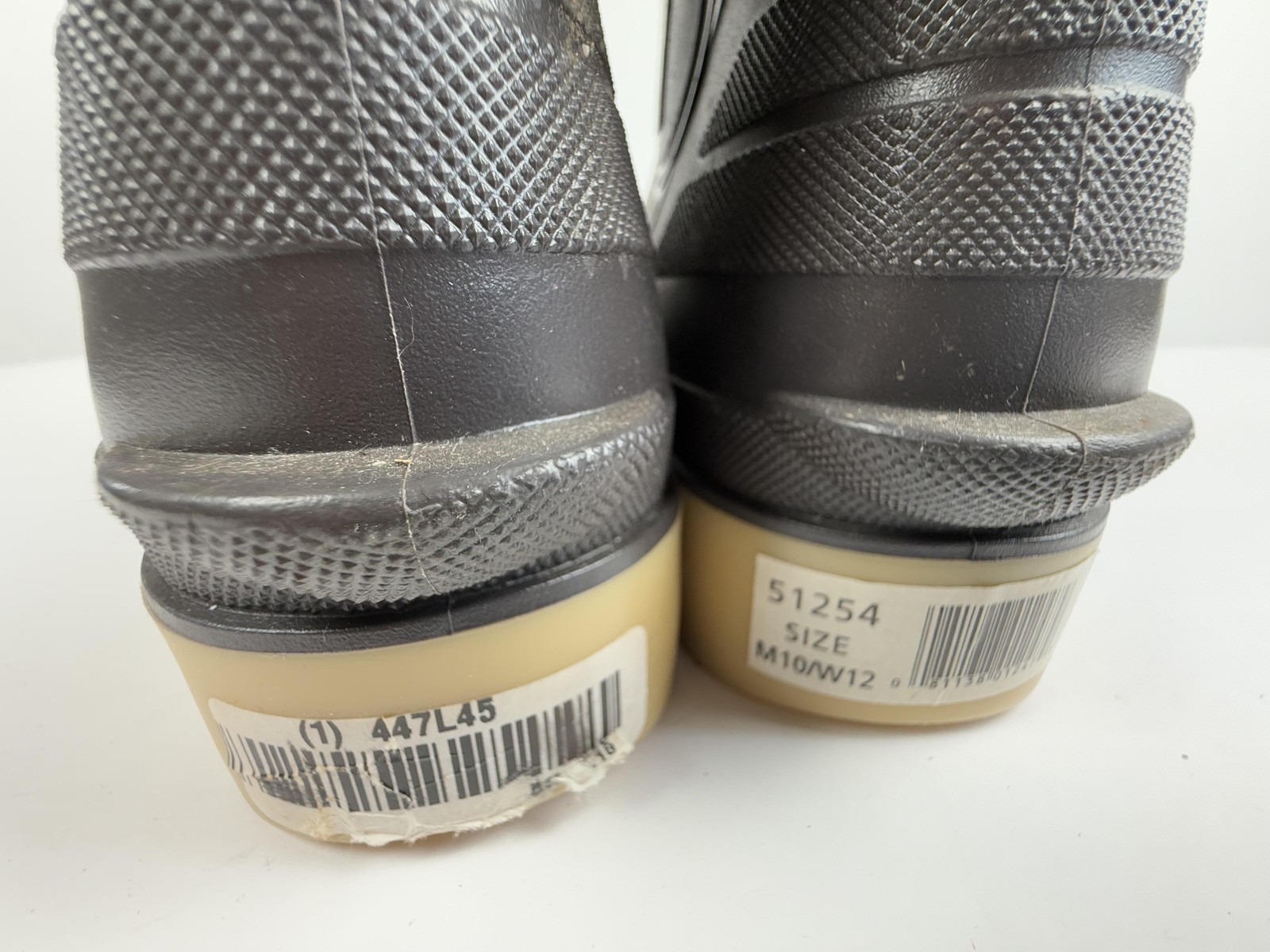 Tingley Boots Men Men 10 Black Rubber Profile Safety Toe ASTM F2413-18 Work Rain