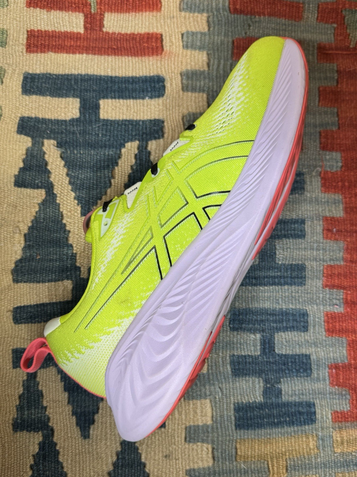 ASICS Gel Cumulus 25 ‘Lime Zest’ Men’s Size 11.5 1011B621300 Running Shoes