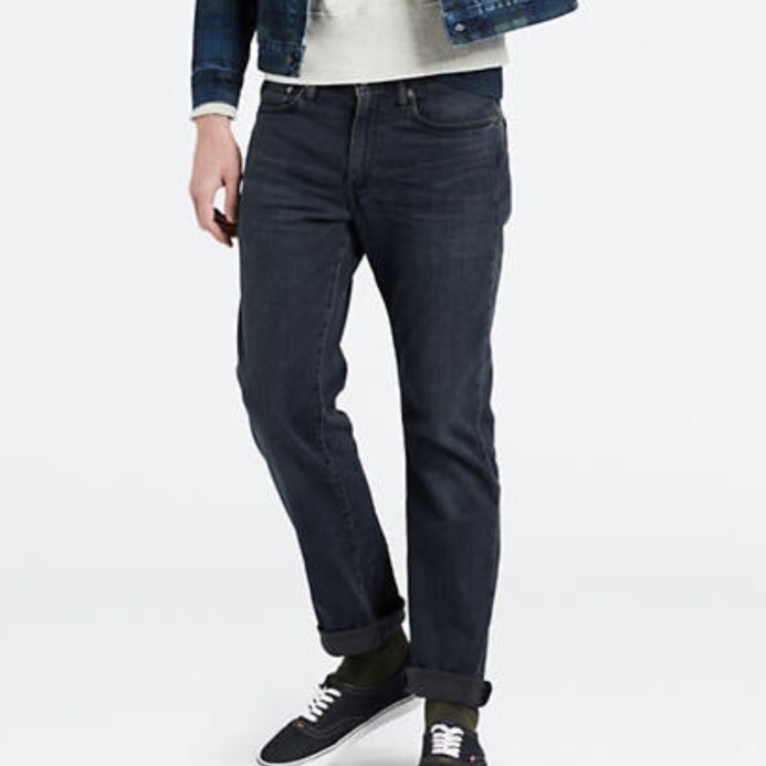 LEVI’S 514 Straight Leg Stretch Flex Eco Performance Dark Wash Blue Jeans 30 NWT