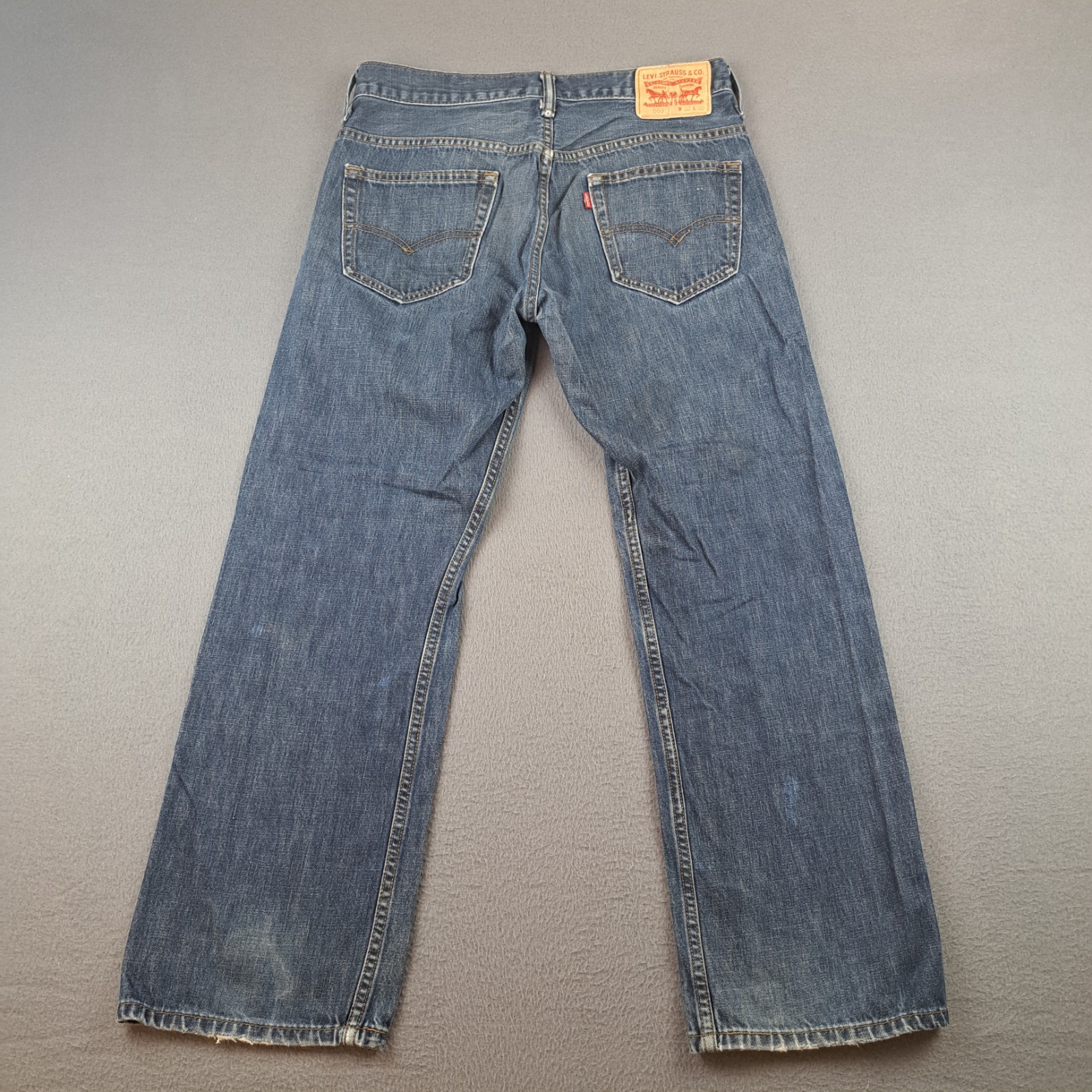 Levi’s 569 Loose Straight Denim Jeans Men’s 30×30 (Fits 30X28) Distressed