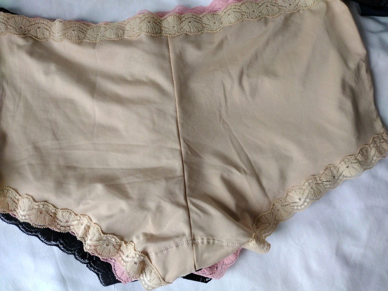 3 PACK MAIDENFORM 2XL ASSORTED COLORS BOYSHORT PANTIES DM3760 FABULOUS FIT NWT