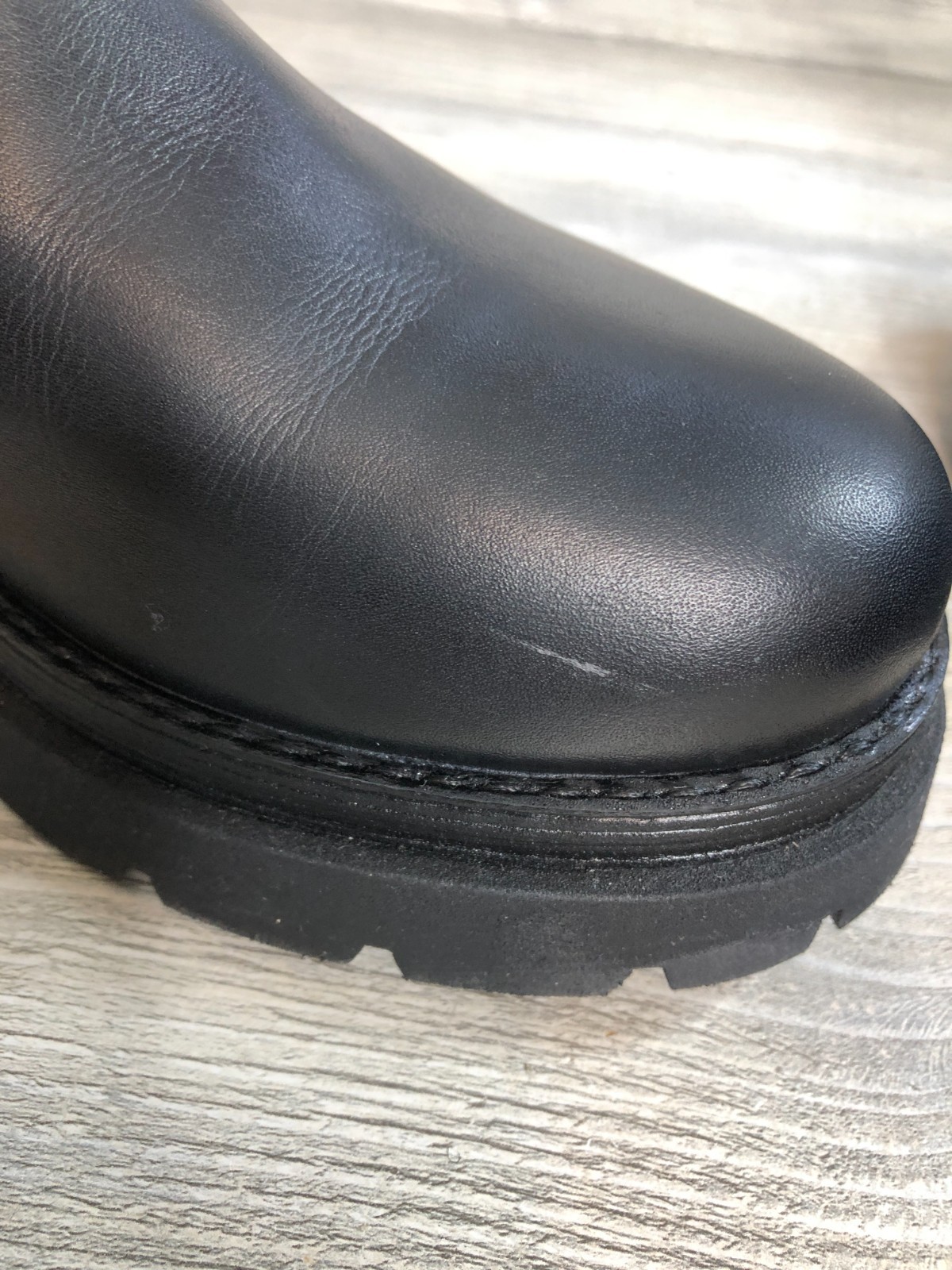 NERO GIARDINI Italian Leather Women Chelsea boots Black Color Sz 39 EU
