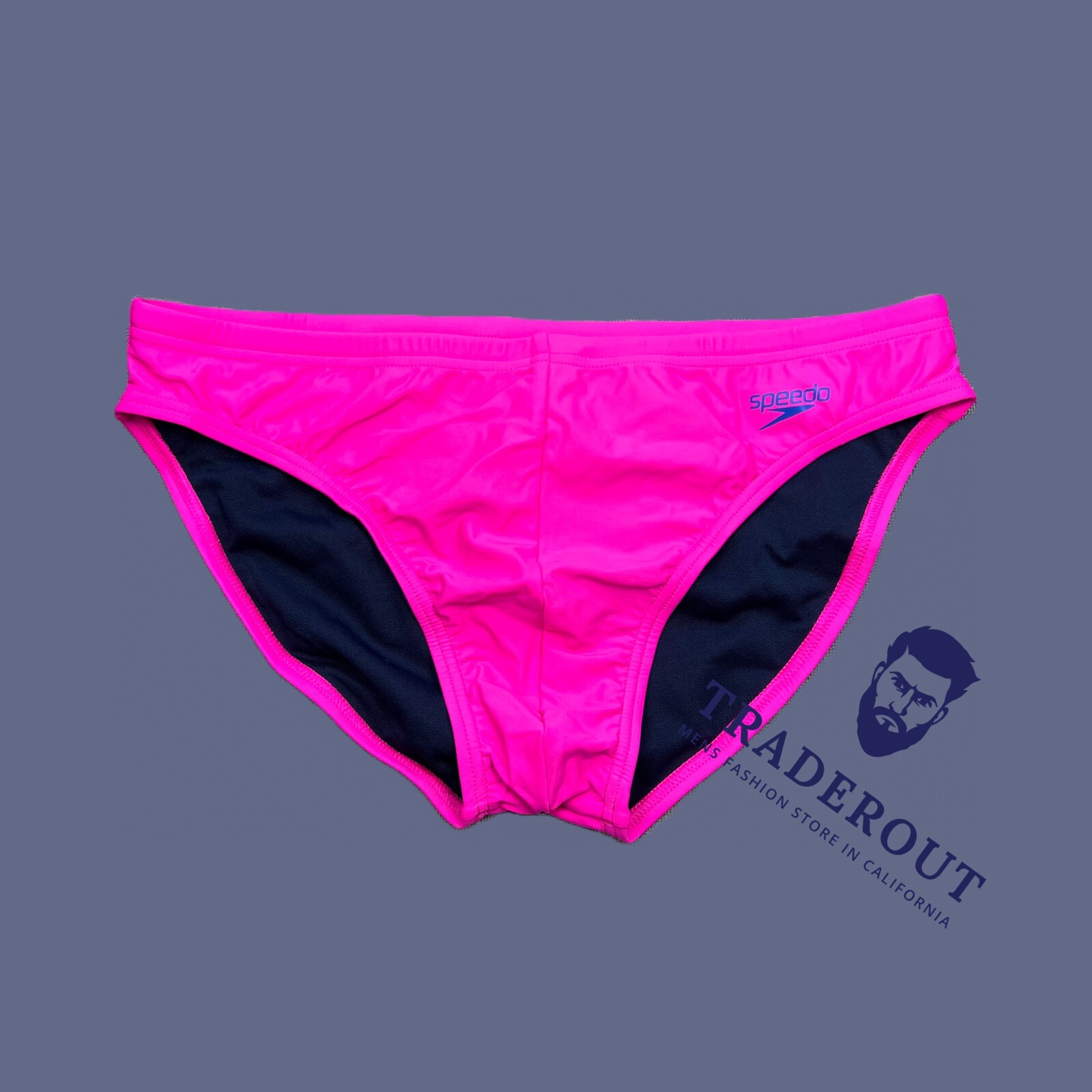 Speedo Men pink solar Pride swim brief bikini Swimwear size 30 32 34 36