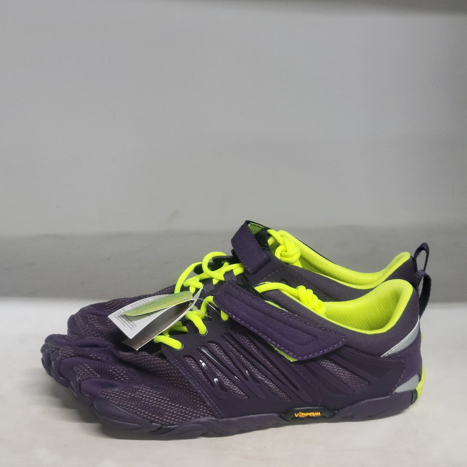 Vibram 5 Finger V-Train SNEAKERS Nightshade/ Yellow Womens Size 8.5-9