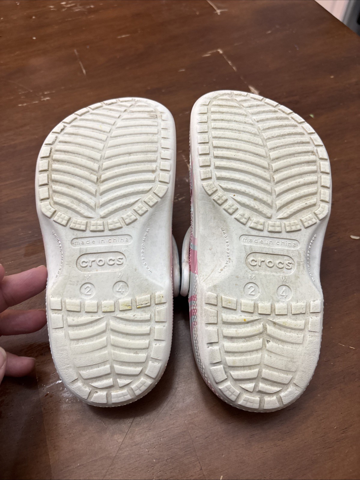 Varsity Brand Crocs – W4/M2 (EU 33-34) – Used – Straight From Nationals @ Disney