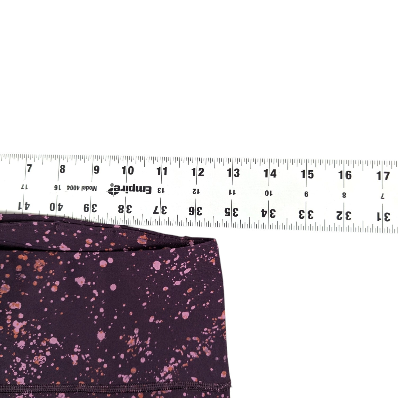Athleta Ultimate Stash Pocket Splat Capri Tight Leggings Women’s S Small Maroon