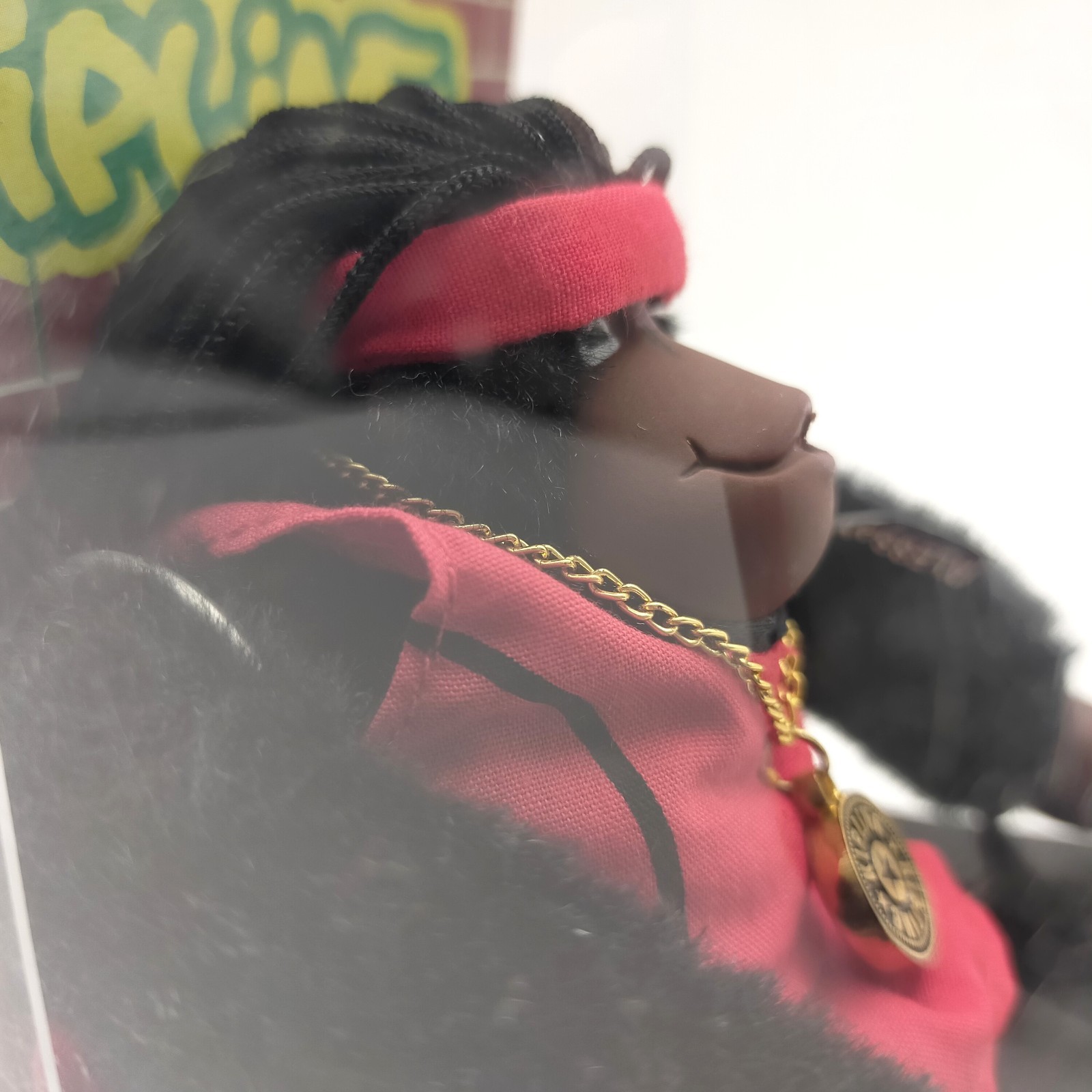 Kipling Monkey Keychain Hip Hop Girl Rare Collectible