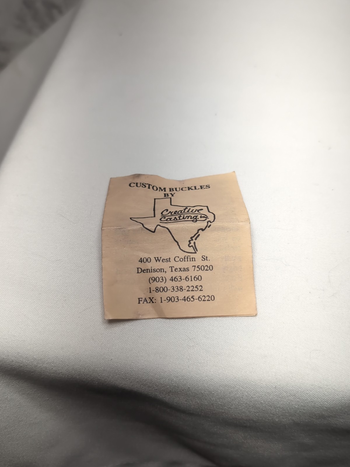 Commissioners Safety Award Midfield Terminal Project Pitts. PA Brass Belt Buckle