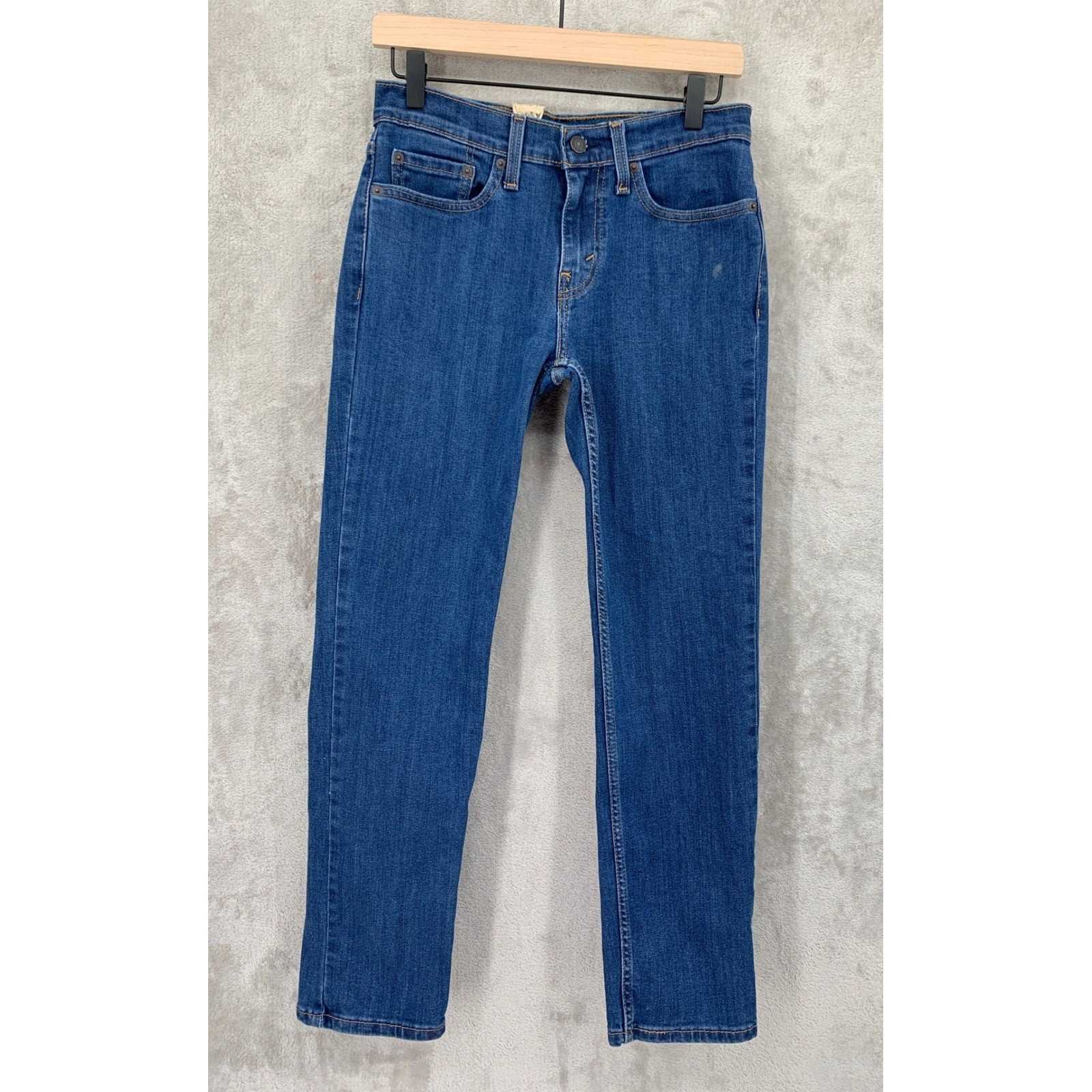 Levis 511 Jeans Mens 28×30 Blue Slim Fit Straight Medium Wash Denim Pants