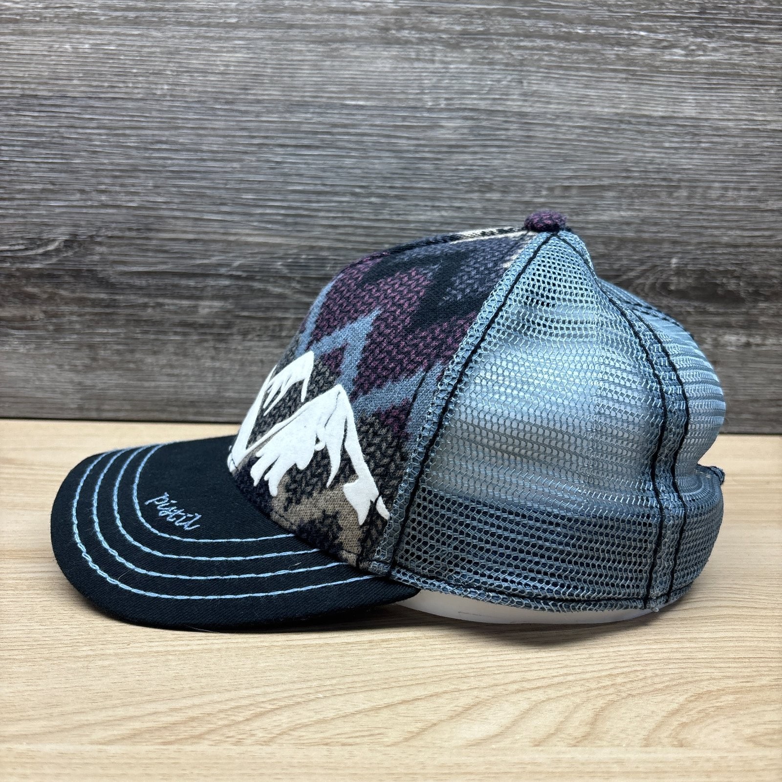 Pistil Hat Cap Snap Back Womens Mountain Peak Knit Mesh Trucker Outdoor
