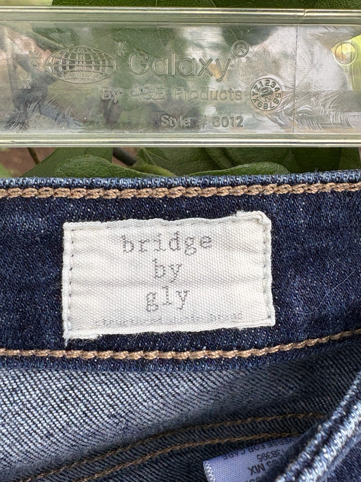 Bridge By Gly High Rise Ankle Skinny Stretch Blue Jeans Destroyed Womens 26