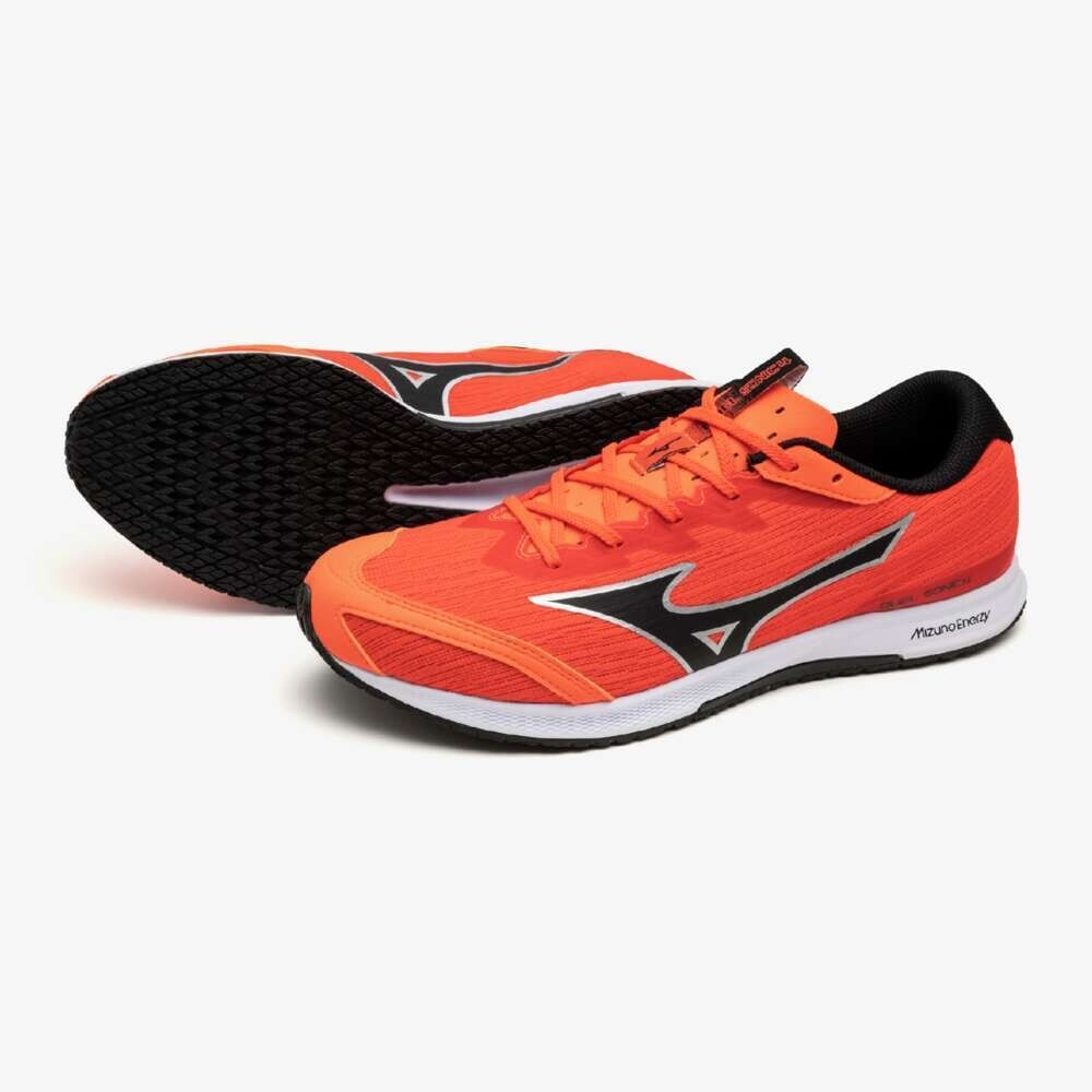Mizuno Running Shoes DUEL SONIC 4 Red / Black U1GD2570 06 UNISEX NEW!!