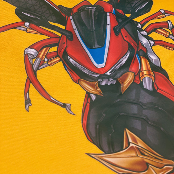 FlameHornet Perfomance Graphic T-Shirt CBR1000RR Enthusiast-Gold