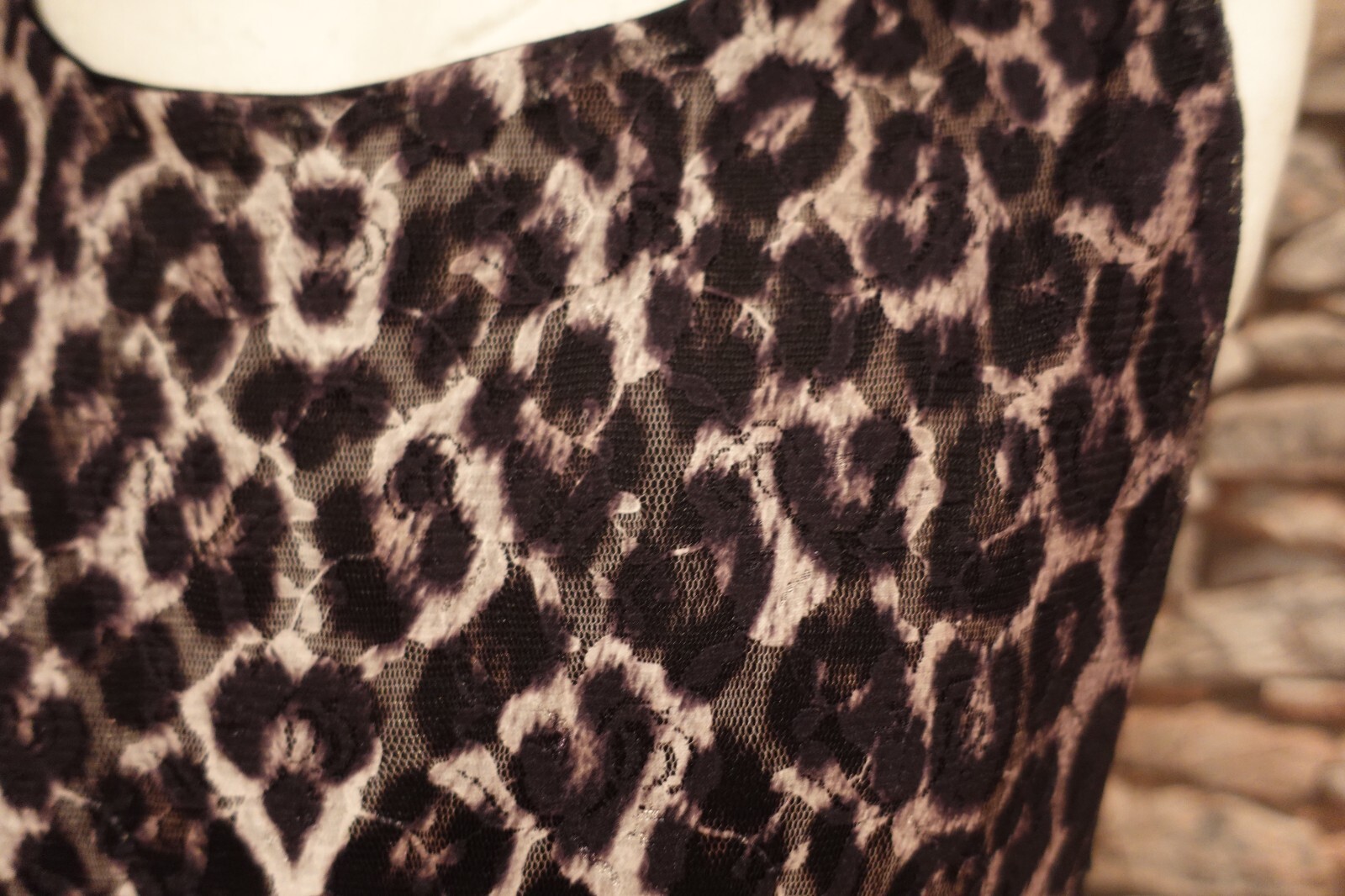 Quiz Lovely Stylish Animal Print Lined Sleeveless Dress Size 16