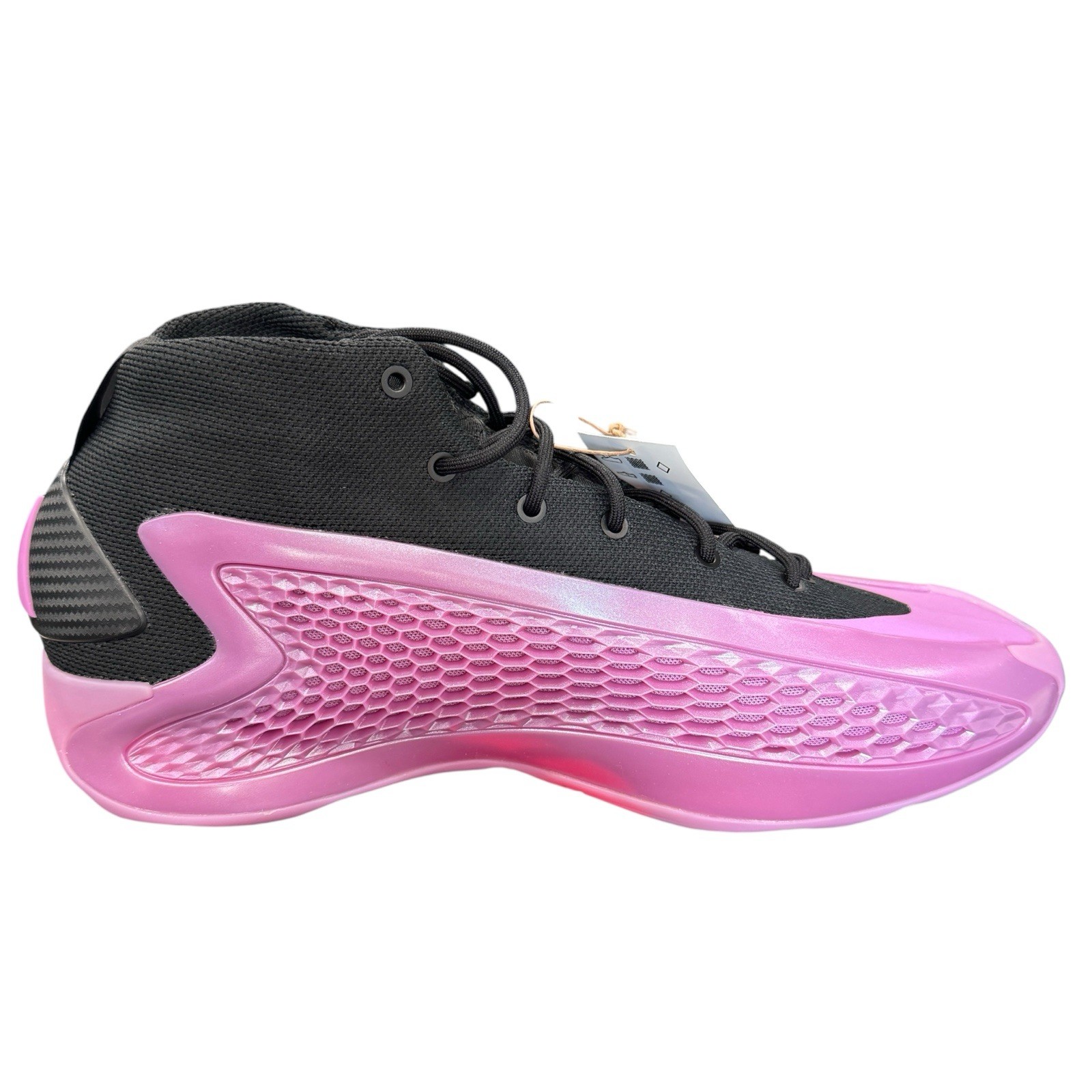ADIDAS ANTHONY EDWARDS AE1 (IG6670) Black PURPLE BASKETBALL SPORT NEW SIZE 13