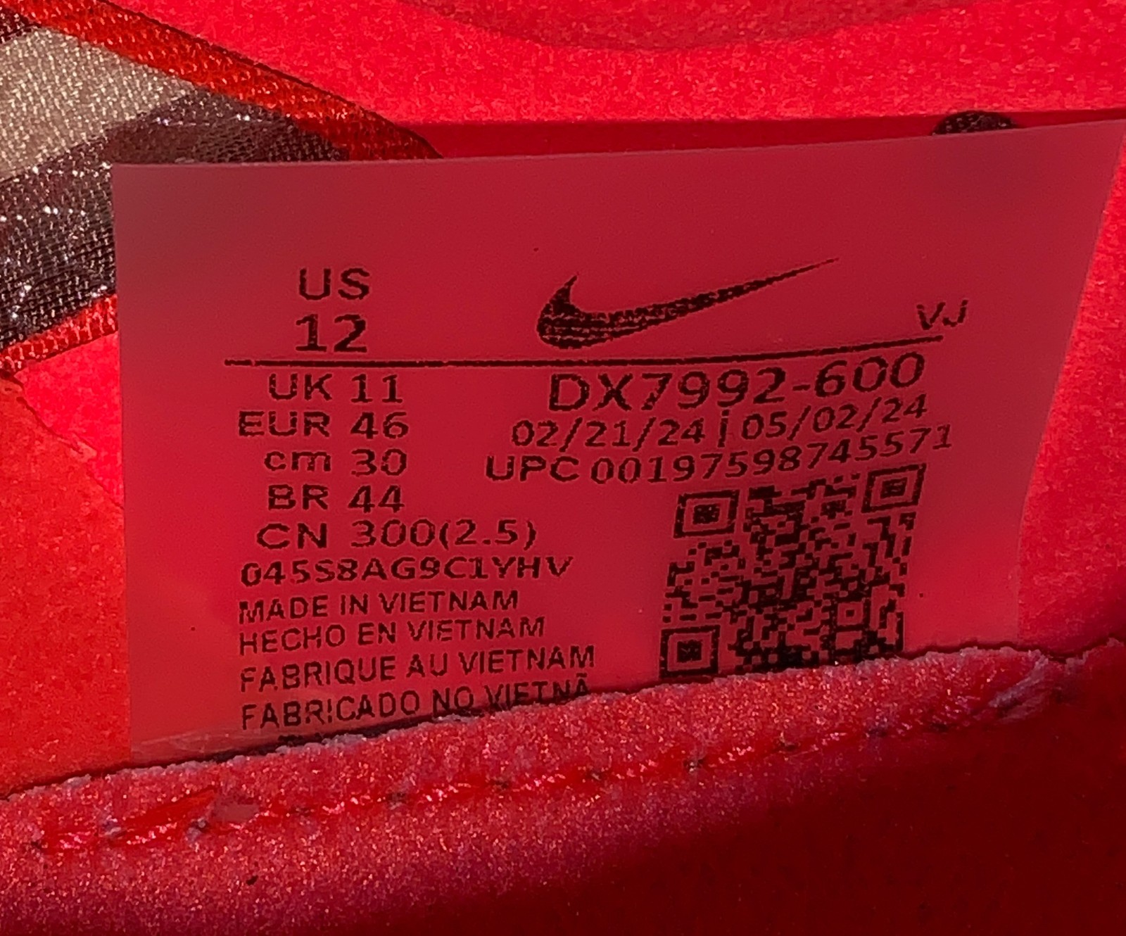 NIKE ZoomX Dragonfly XC Bright Crimson Cross Country Shoes 8 8.5 9 10 10.5 12 13