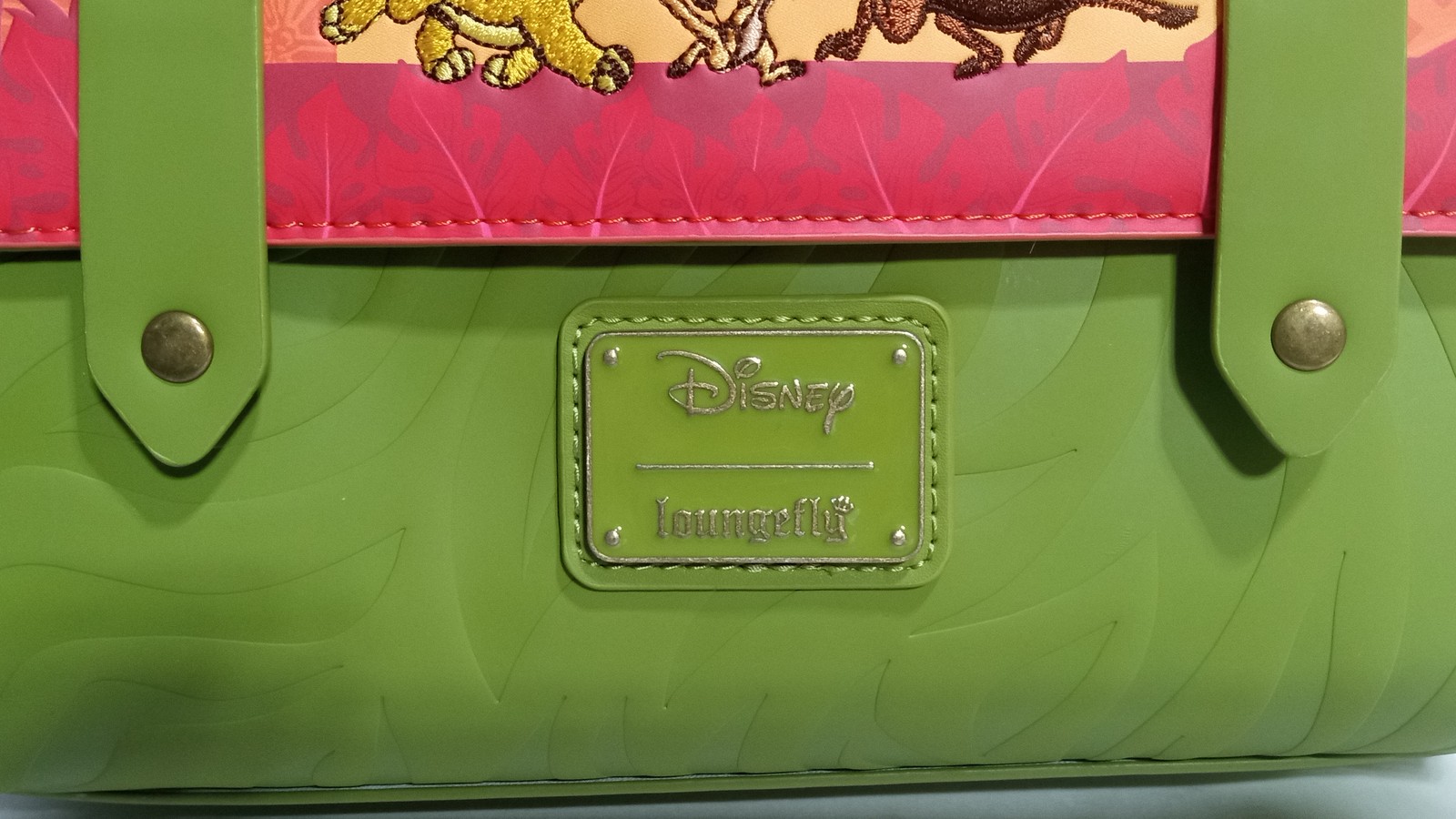 Loungefly Disney Lion King Simba Timon Pumbaa Walking Mini Flap Backpack