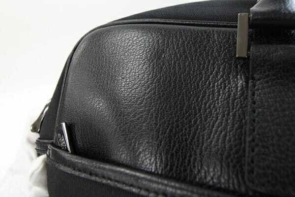 BURBERRY BLUE LABEL 2WAY Briefcase Canvas Leather Black Check