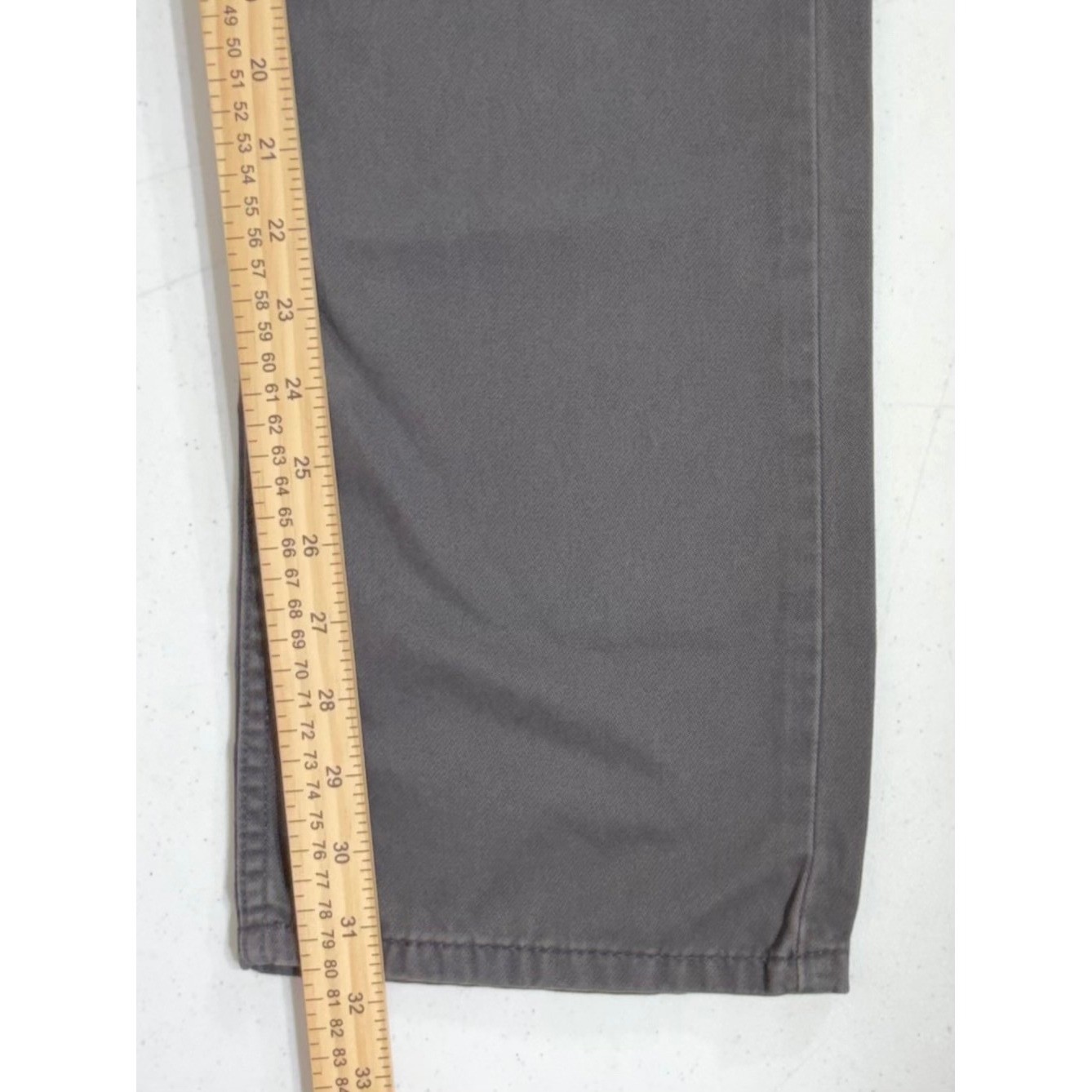 Levis 514 Slim Straight Fit Chino Pants 30×32 Charcoal Gray 100% Cotton NWT