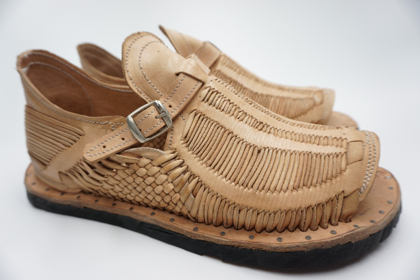 HUARACHES DOBLE PREMIUM RETRO SR ALFARO COLOR NATURAL RETRO ACME – MRM61