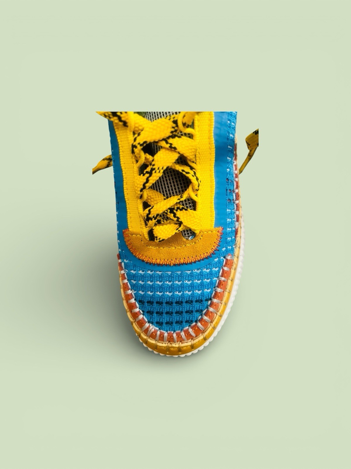 Berness Willow Blue Yellow Mustard Combo Multi Sneakers /8
