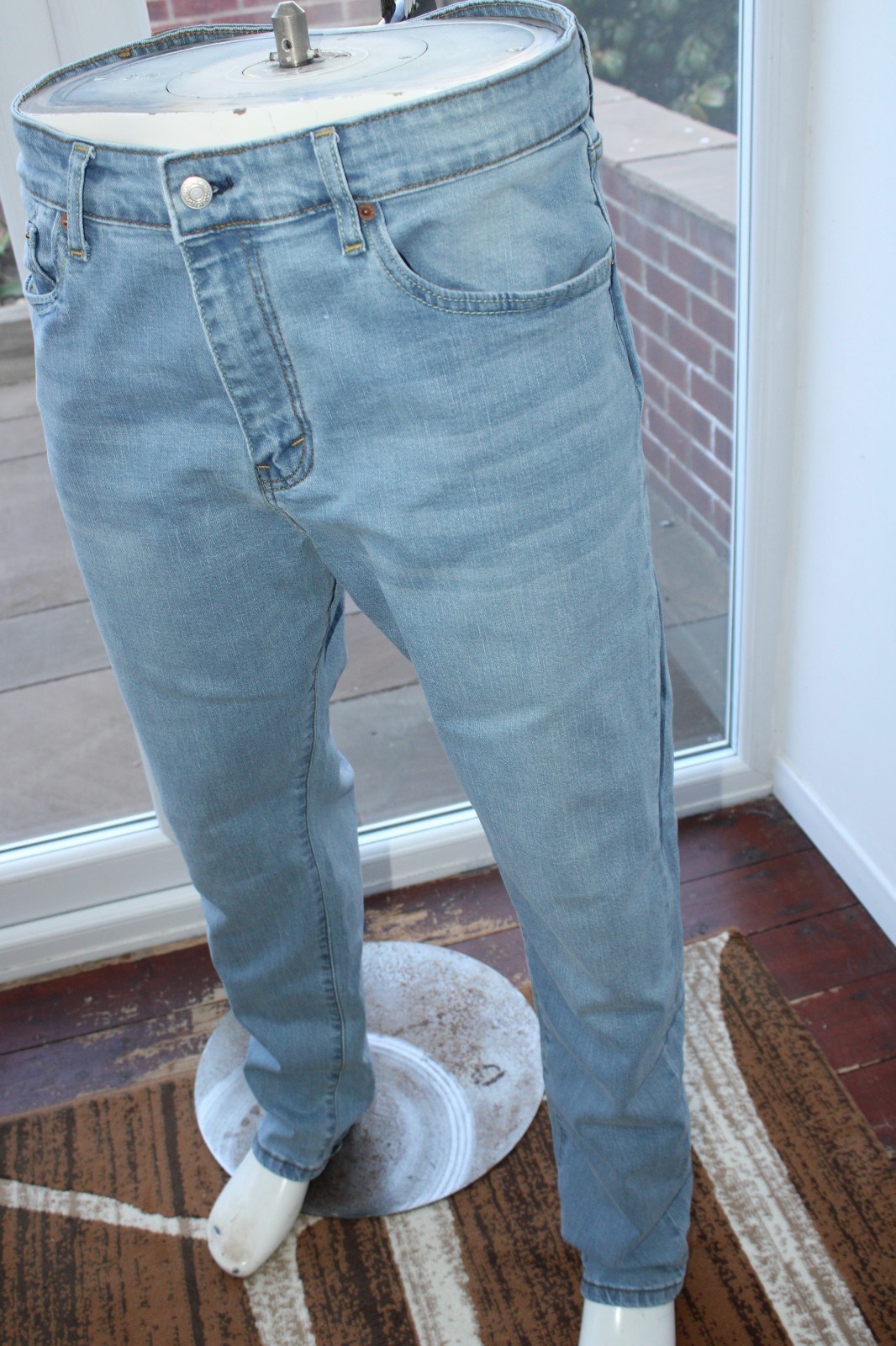 Mens Levi 511 W36 L32 jeans Slim 36R Tapered Blue Levi’s stretch Taper Denim