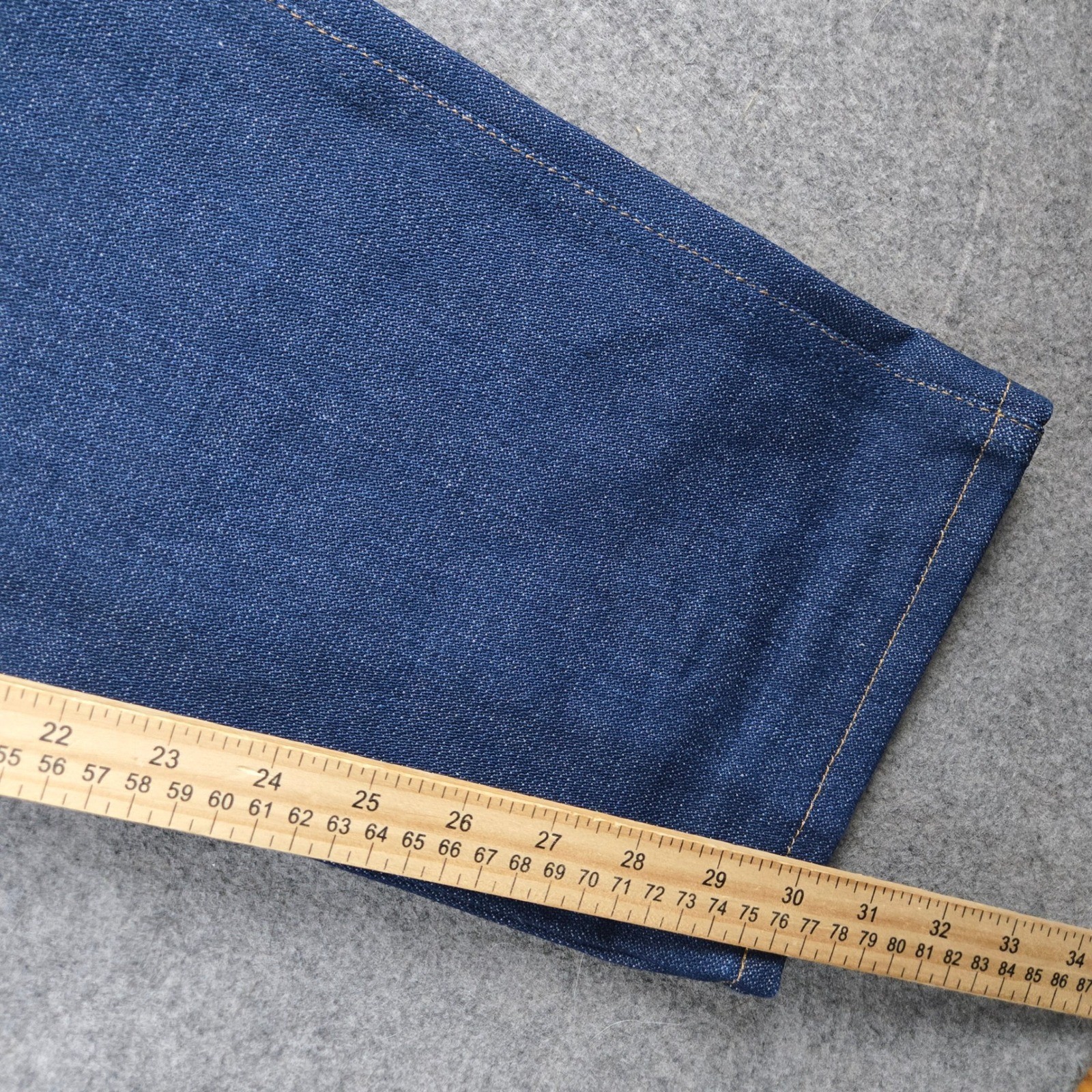 Wrangler 13MWZ Cowboy Cut Jeans Mens 29×30 Blue Denim Dark Wash Western Workwear