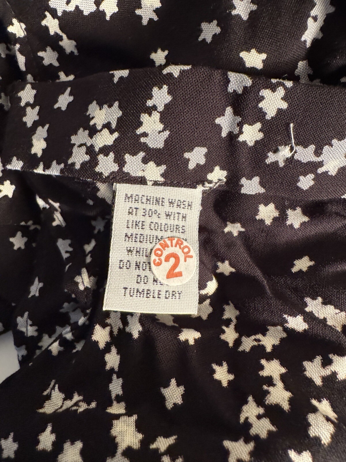 HAWES & CURTIS MAYFAIR SLIM FIT MENS DRESS SHIRT BLACK WITH STARS XXL