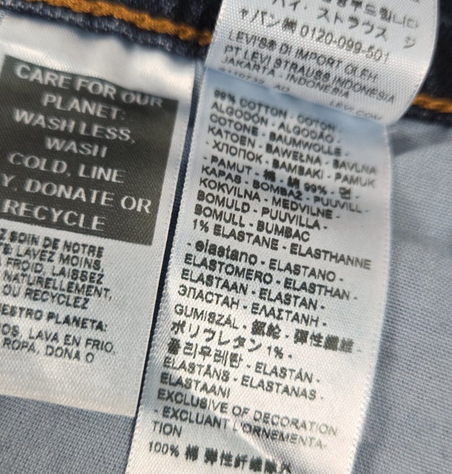 Levis Original 501 Womens Jeans 18W High Rise Button Fly Fitted Straight Leg NEW