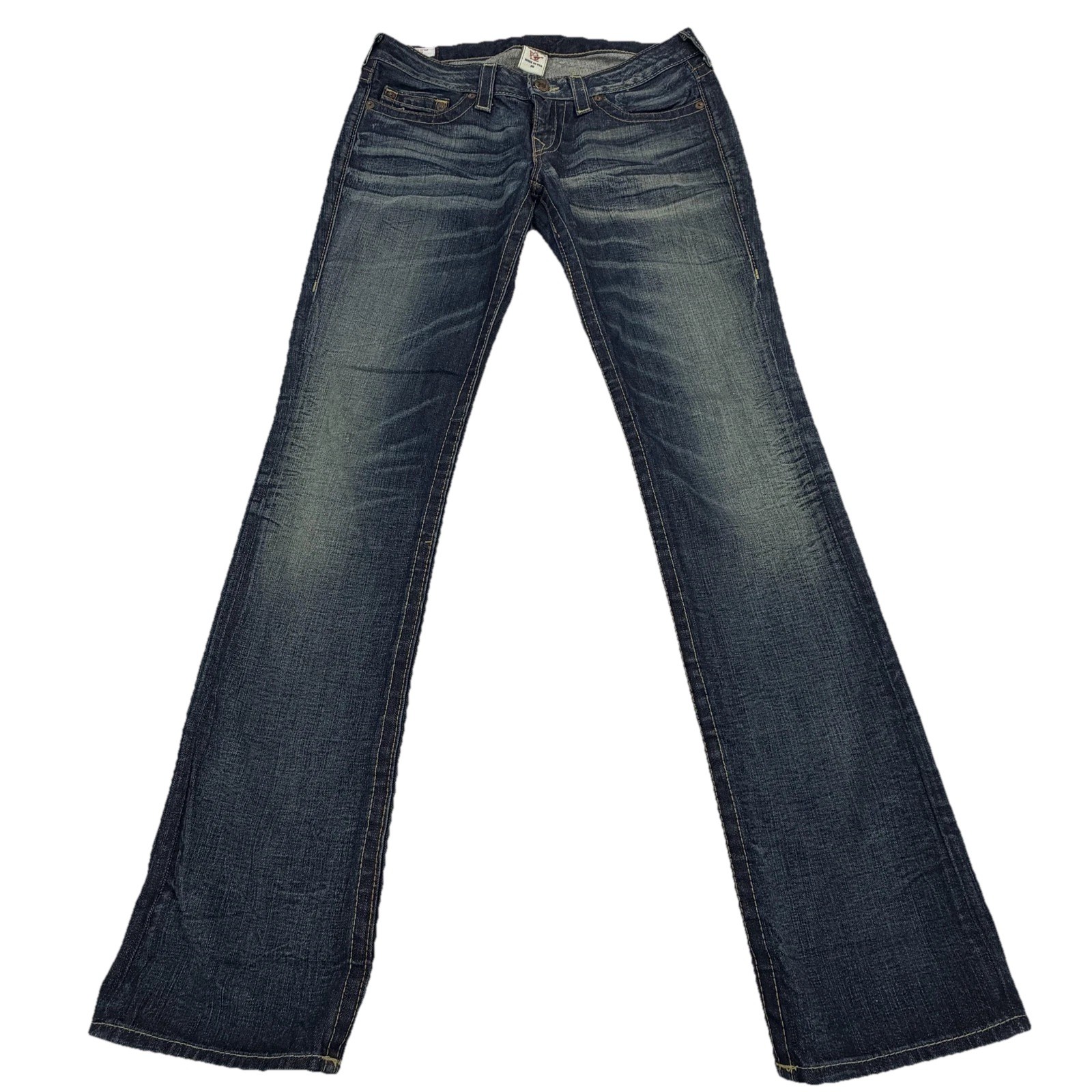 True Religion First Edition Johnny Dark Star Jeans 30×34 Straight Made USA