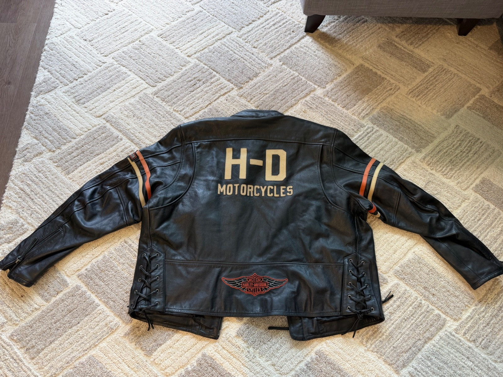 GENUINE Harley Davidson Leather Jacket 2XL