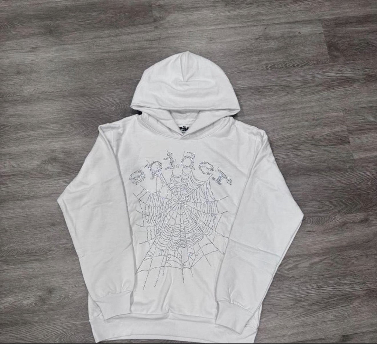 Sp5der OG Rhinestone Logo Size Large