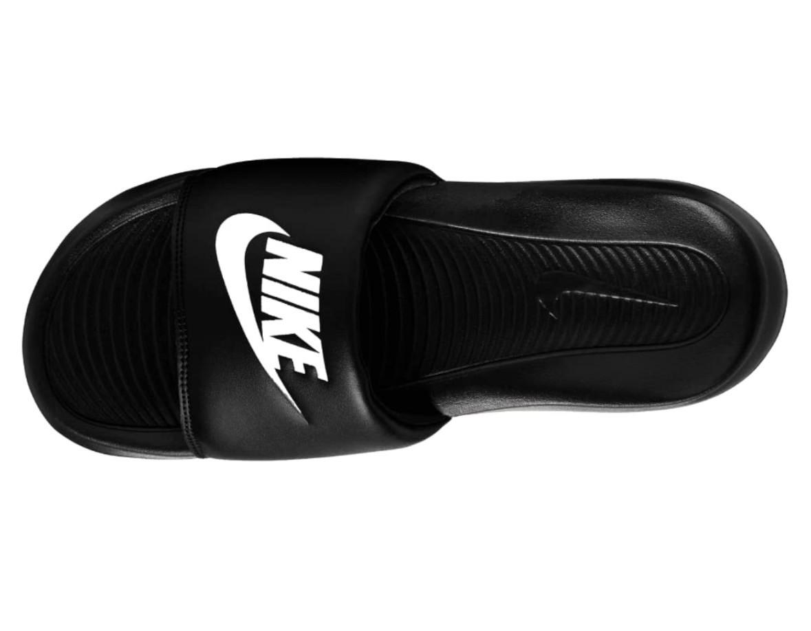 NIKE Men’s Victori One Slide Black/White-Black (CN9675 002) Size 8