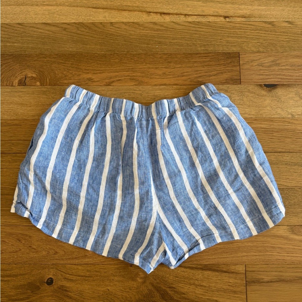 💙 Birds of Paradise by Trovata Chambray Linen Shorts | Size S 💙