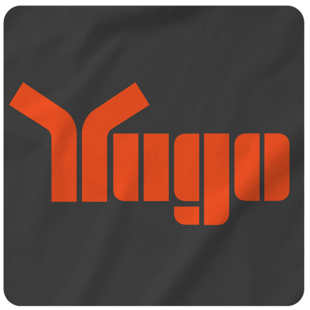 “YUGO” Cool & Retro 1980’s CAR Logo T-Shirt • Super-Soft Cotton Classic Auto Tee