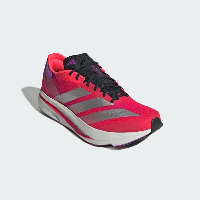 adidas Adizero SL 2 JQ0353 Lucid Red / Silver Metallic / Purple Burst Men’s Size